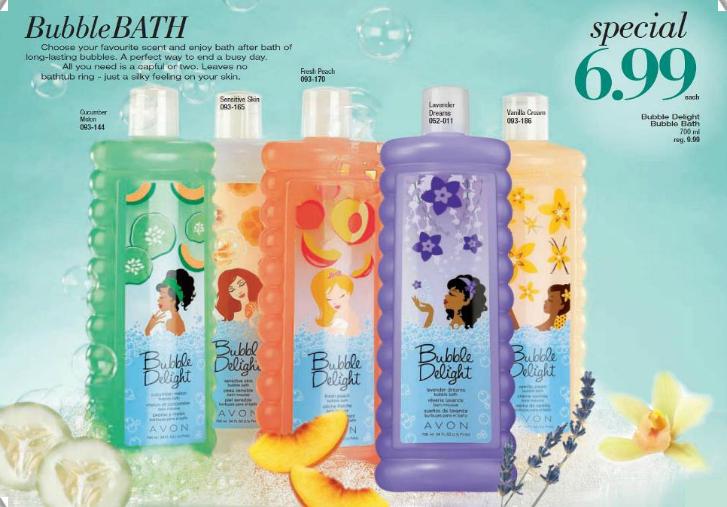 Avon Canada Montreal. Avon Bubble Bath and advantages.