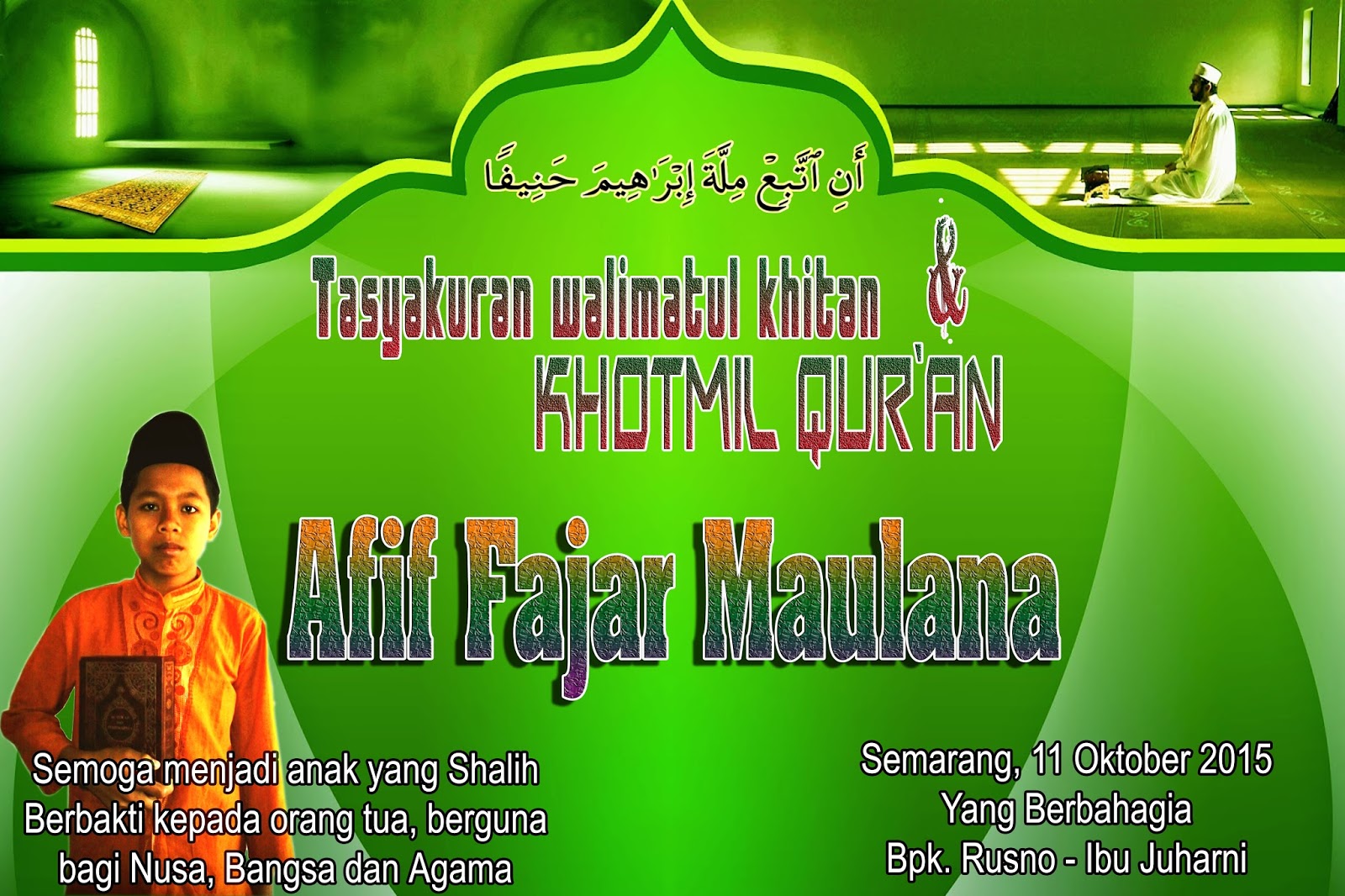 CONTOH BACKGROUND WALIMATUL KHITAN