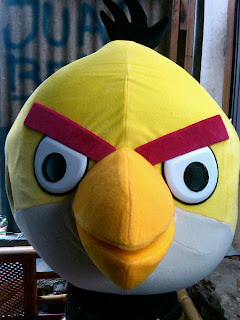 Badut Angry Bird Karakter Angry Bird, kostum badut bandung, badut karakter