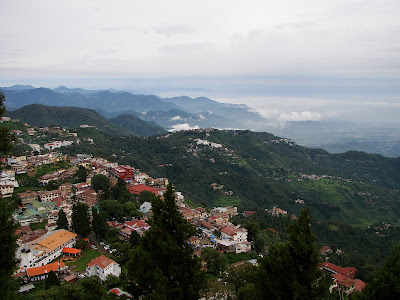 Beautiful scenery around Jagadguru Kripaluji Maharaj's ashram in Mussoorie, 2011