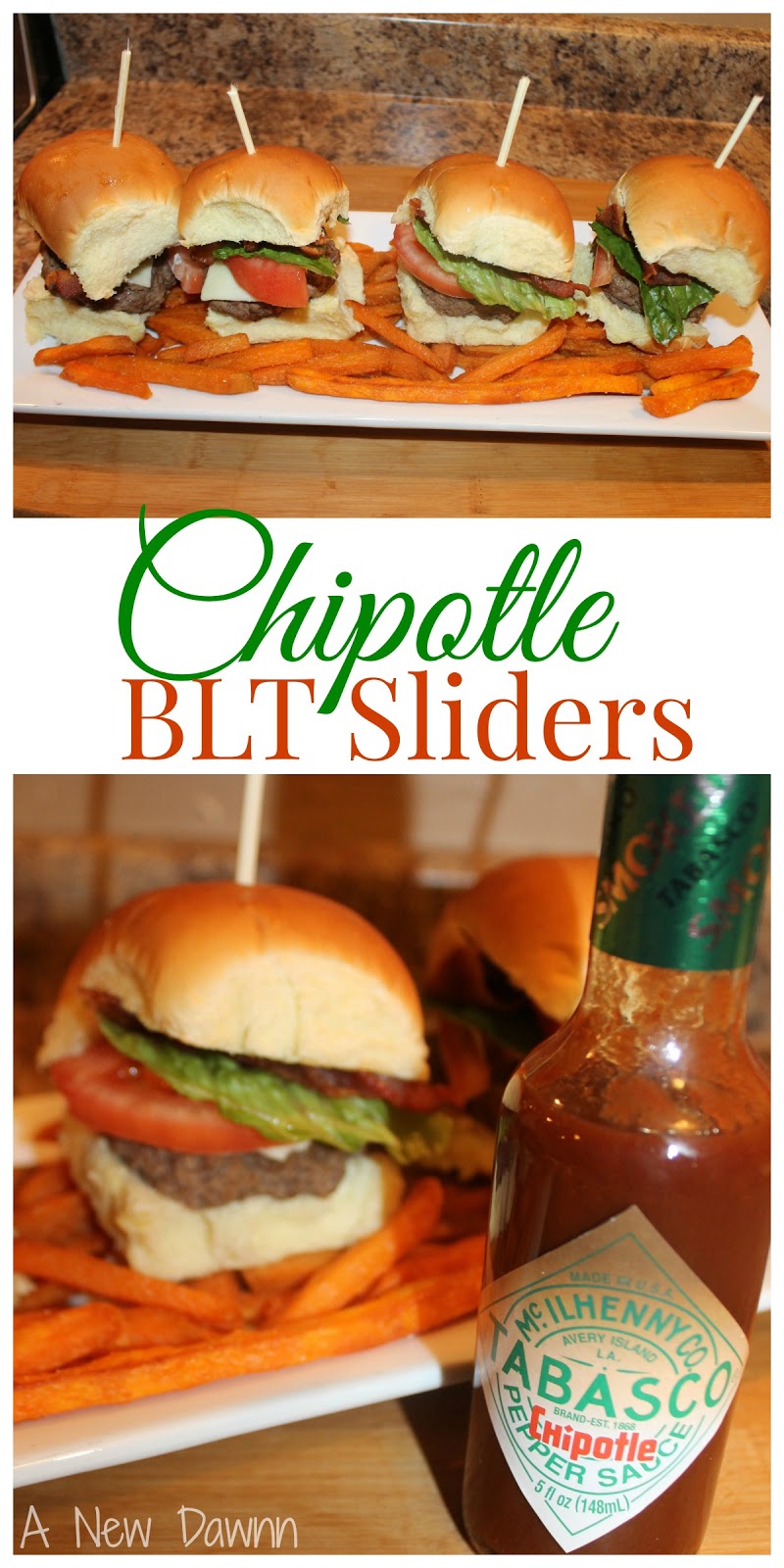 A New Dawnn Delicious Party Food Chipotle BLT Sliders