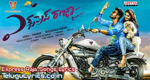 Express Raja Movie Poster Express-Raja-Telugu-Movie-Songs-Lyrics-Poster