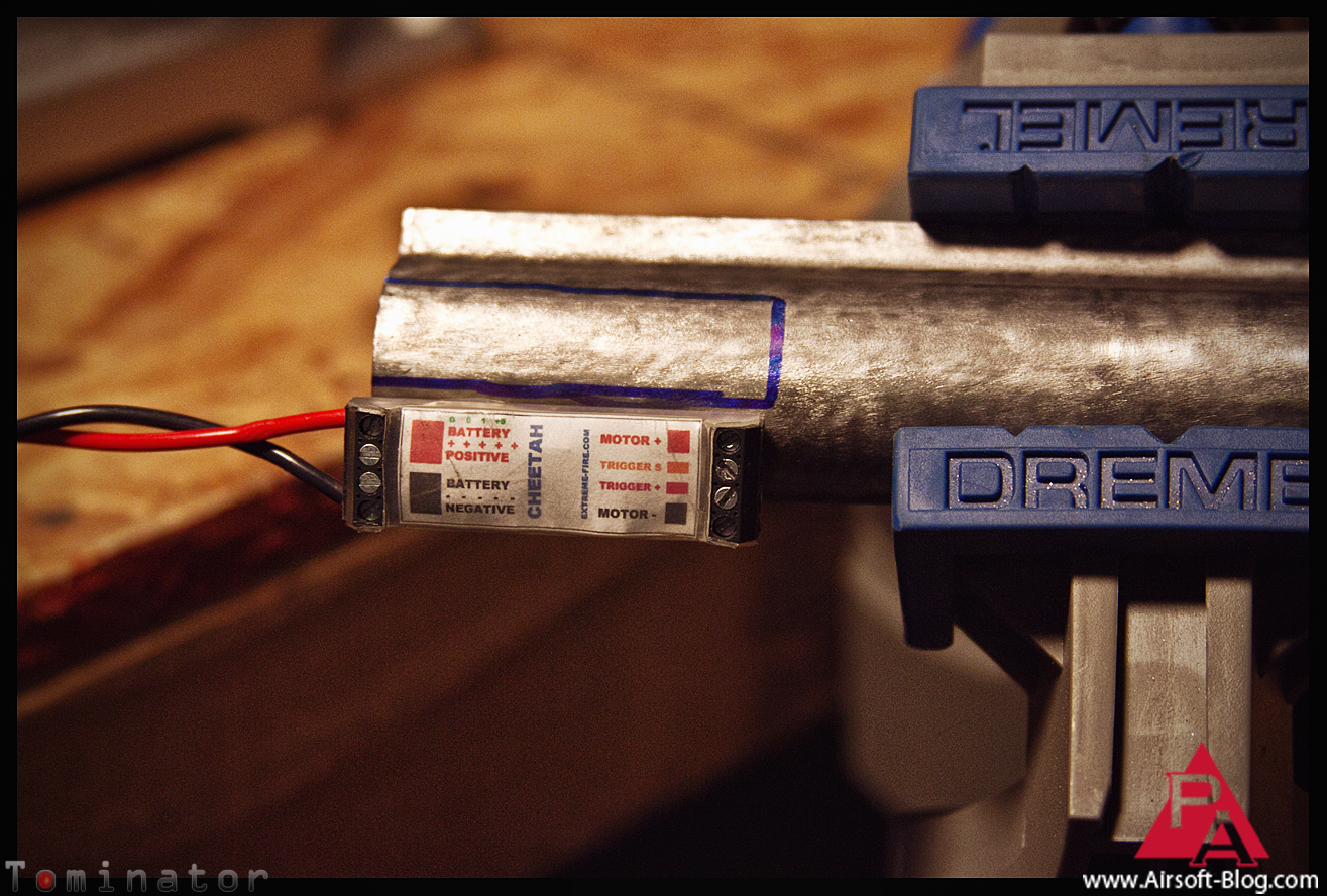 How to Modify Your Airsoft M4 Buffer Tube to Install a MOSFET [PT