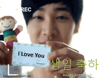 Happy Birthday In Korean. Happy Birthday oppa, i wish i