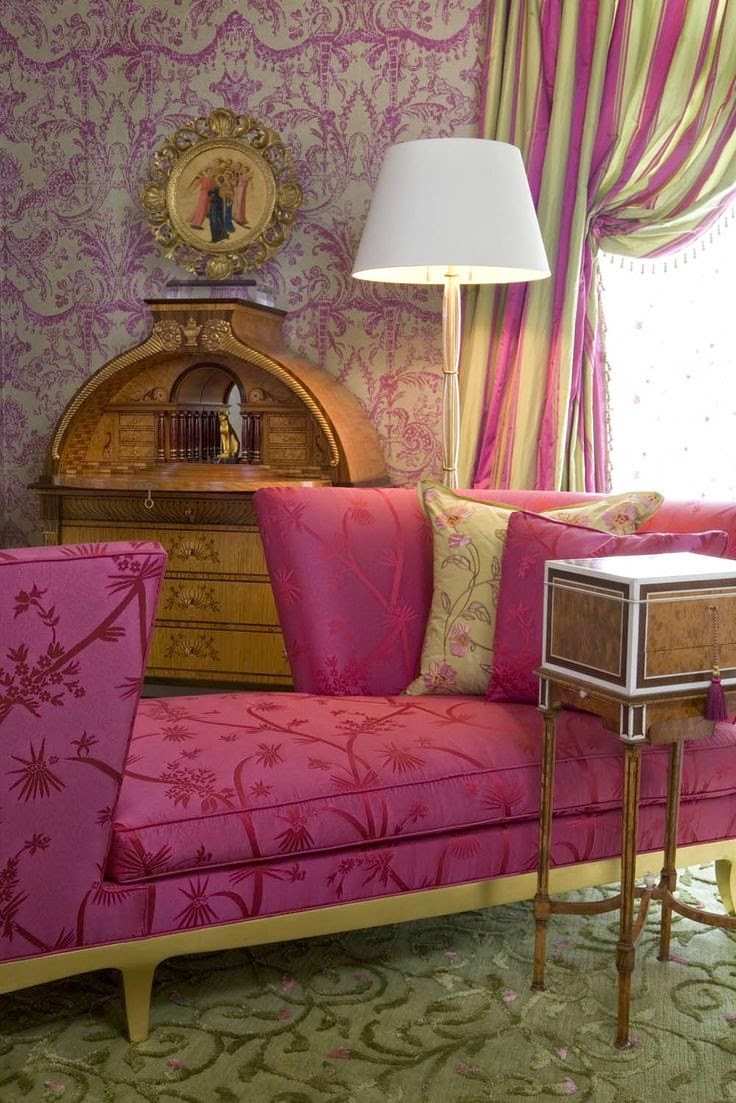 Eye For Design Decorating With The Pink/Yellow Color Combination