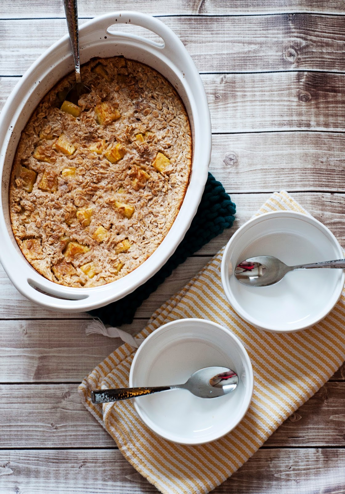 Lakyn + Judah Tropical Pineapple & Coconut Baked Oatmeal