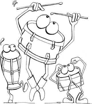 Drum Coloring Page Drum Coloring Page
