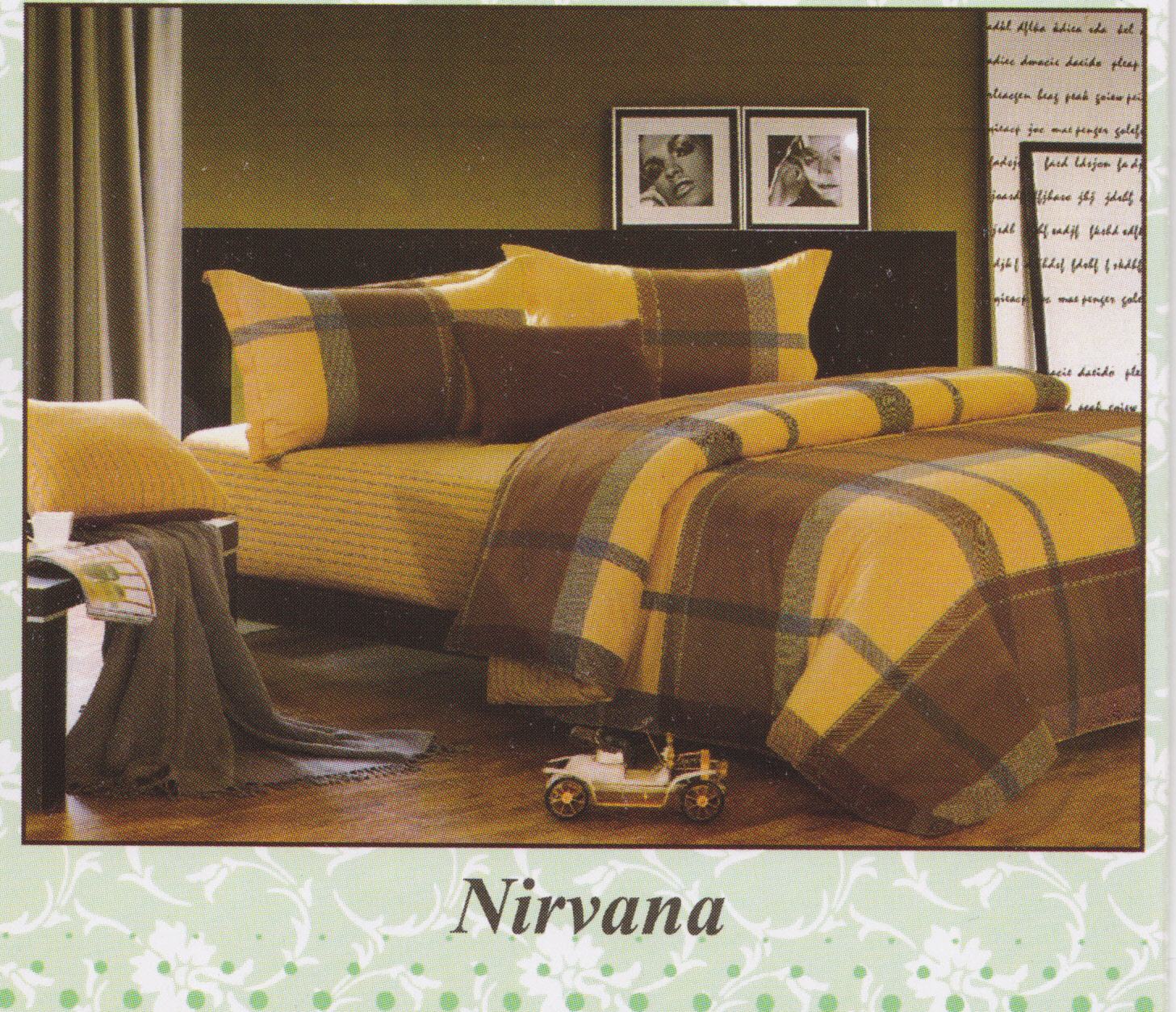 sprei impression nirvana toko bed cover murah sprei impression nirvana toko bed cover murah