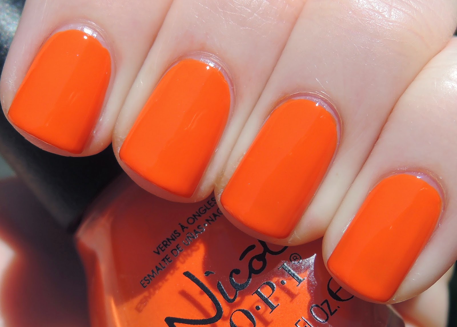 NOPI The Look is Orange NOPI The Look is Orange swatch Nicole by OPI