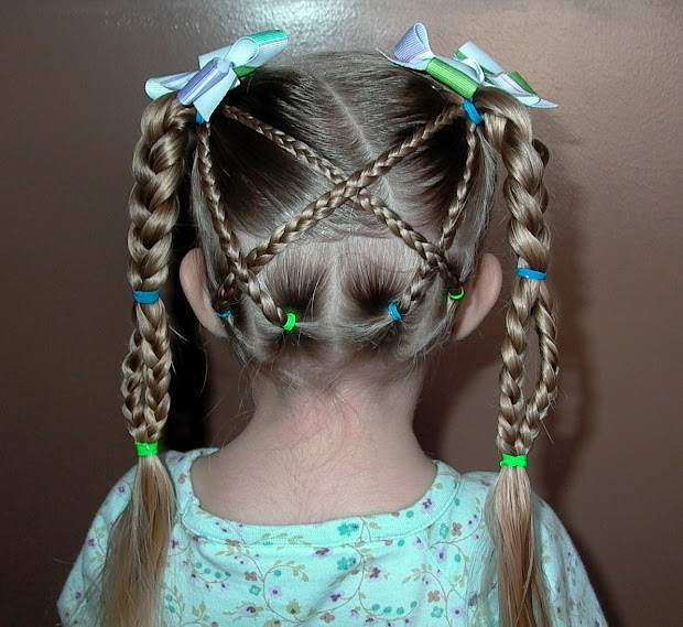 braids little girl's hair