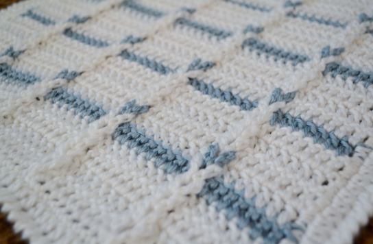 Love you more than a bus: Jacobs Ladder Crochet Angel Baby Blanket ...