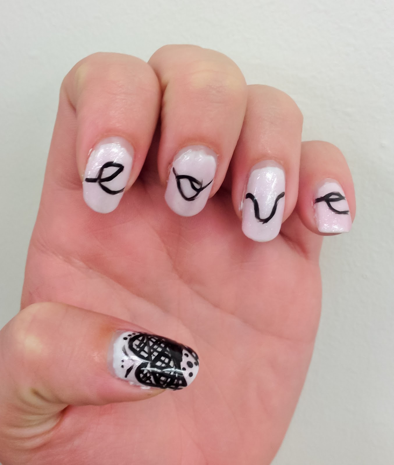 shellac nail designs for summer