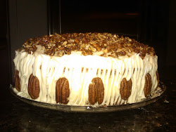 Brown butter pumpkin layer cake