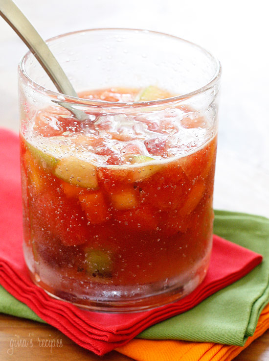 The Prattling Peacock Homemade Fruit Punch