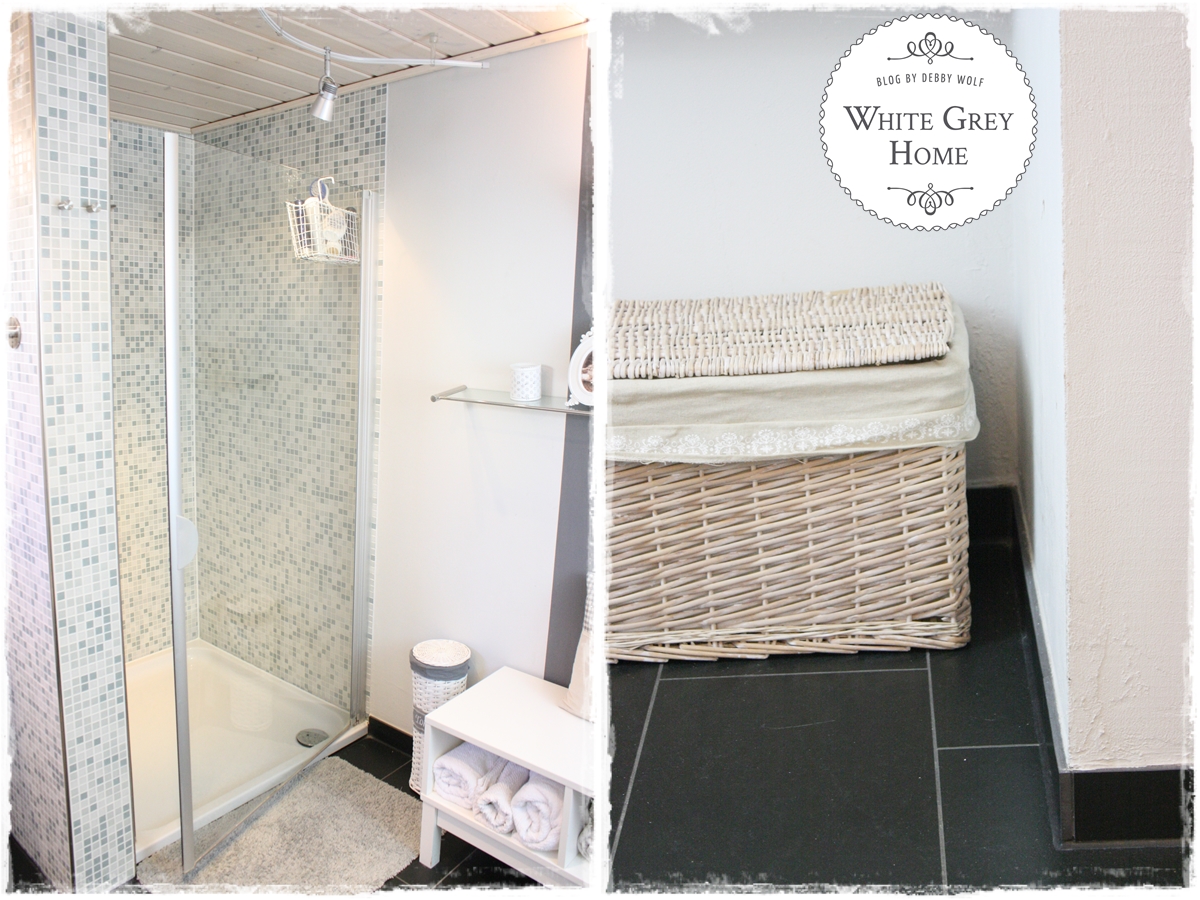 white grey home: Hometour Badezimmer