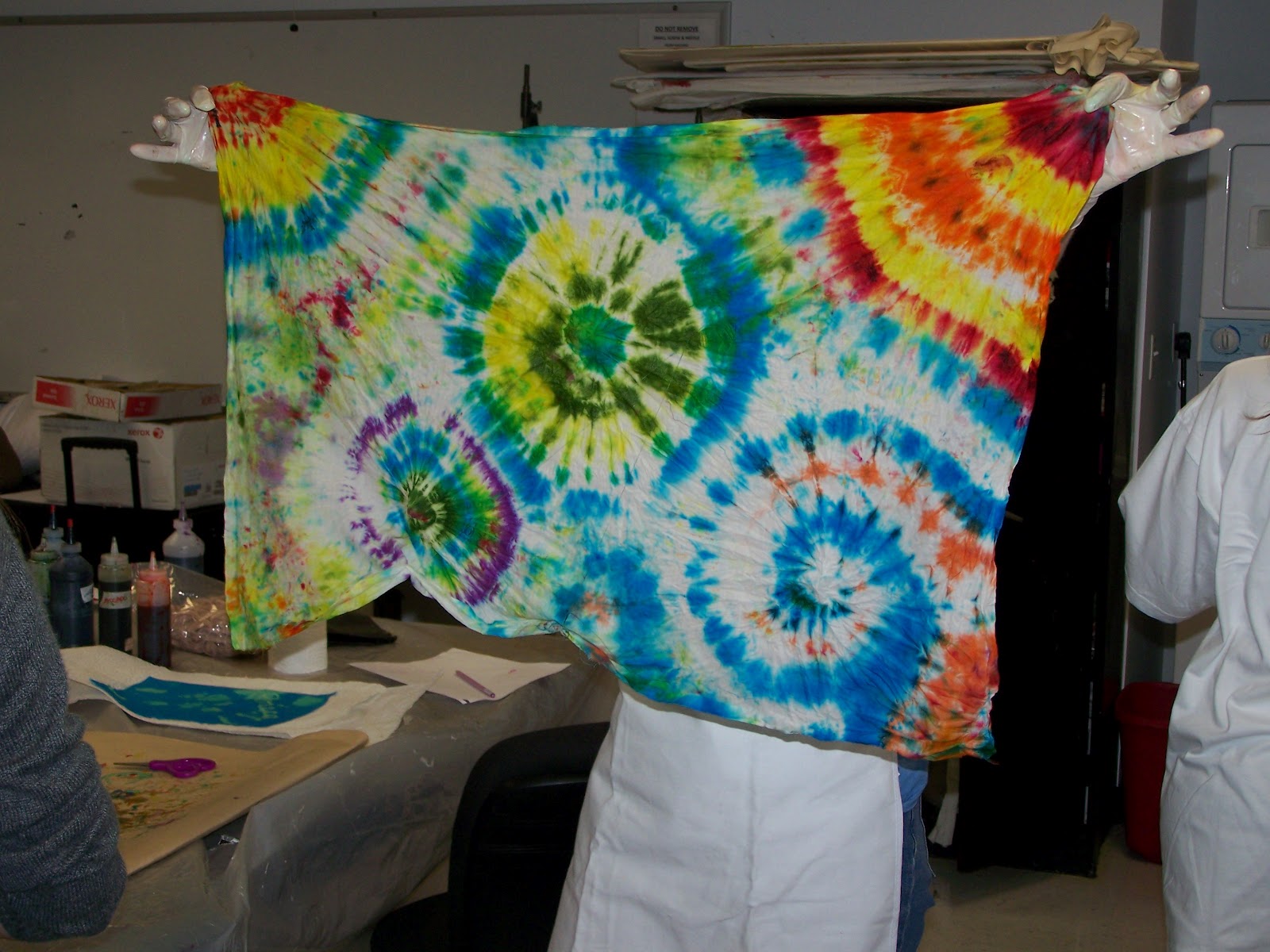 Bunching Tie Dye