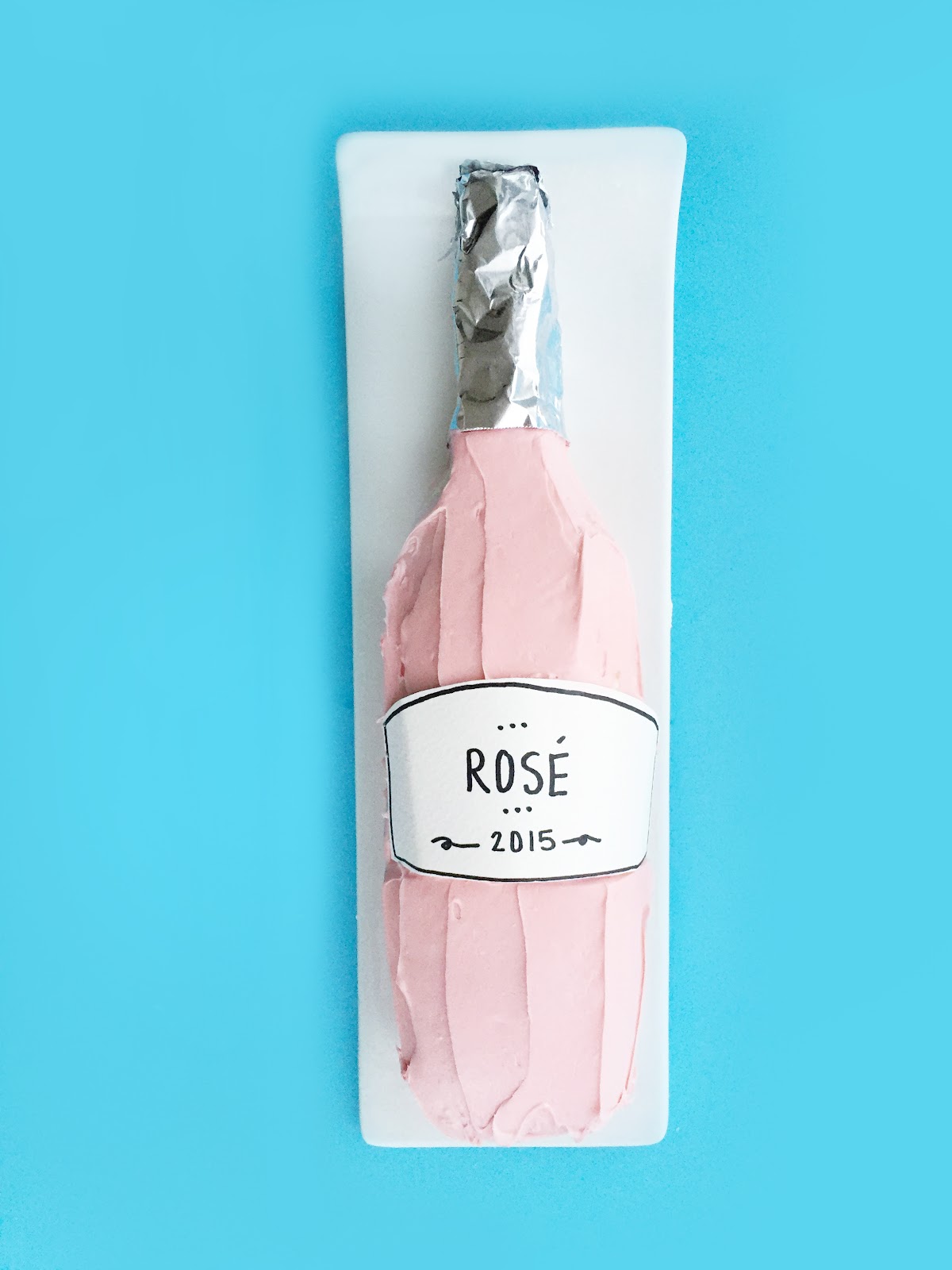 Rosé Wine Bottle Cake! / Hey, EEP!