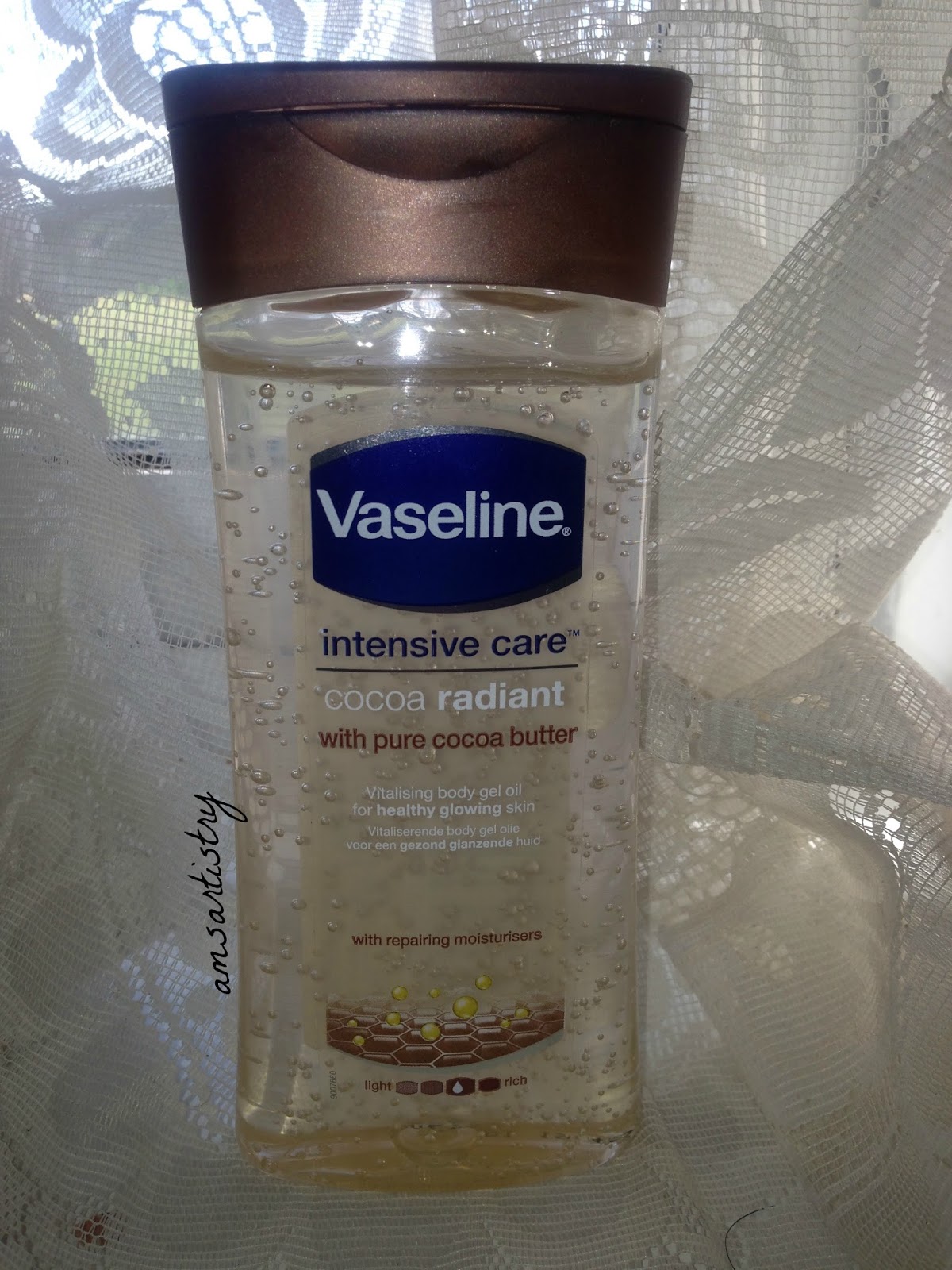 The Vaseline Cocoa Radiant Body Oil is a personal favorite. It has