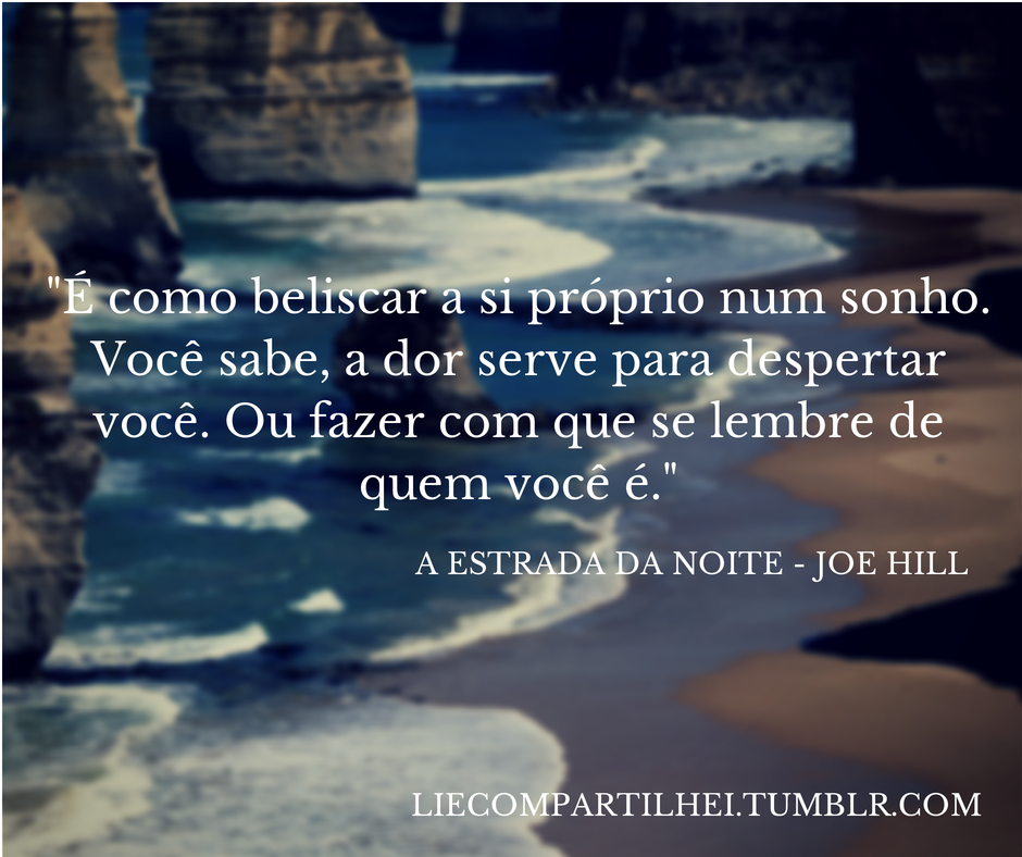 trechos de livros a estrada da noite