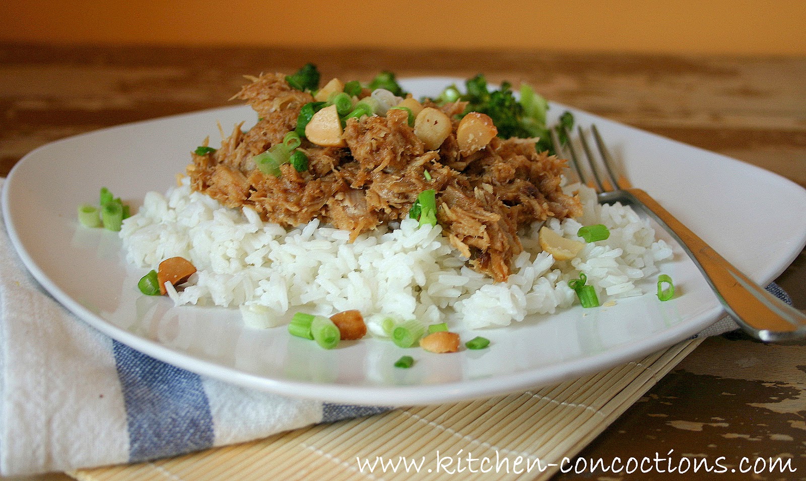 Slow Cooker Asian Peanut Butter Pork Kitchen Concoctions