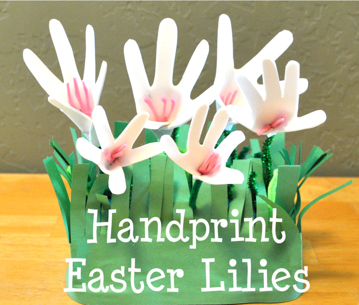 The Iowa Farmer's Wife Handprint Easter Lily
