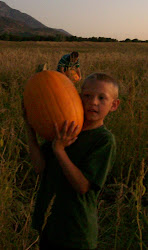 Matthew found his pumpkin