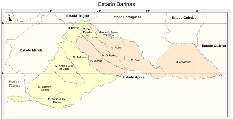 ESTADO BARINAS estado barinas: