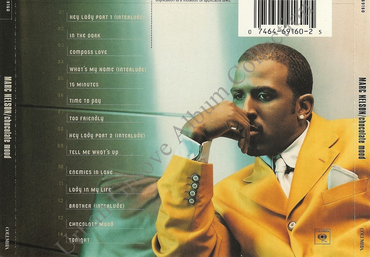 Marc Nelson Chocolate Mood (1999) Retail Cd