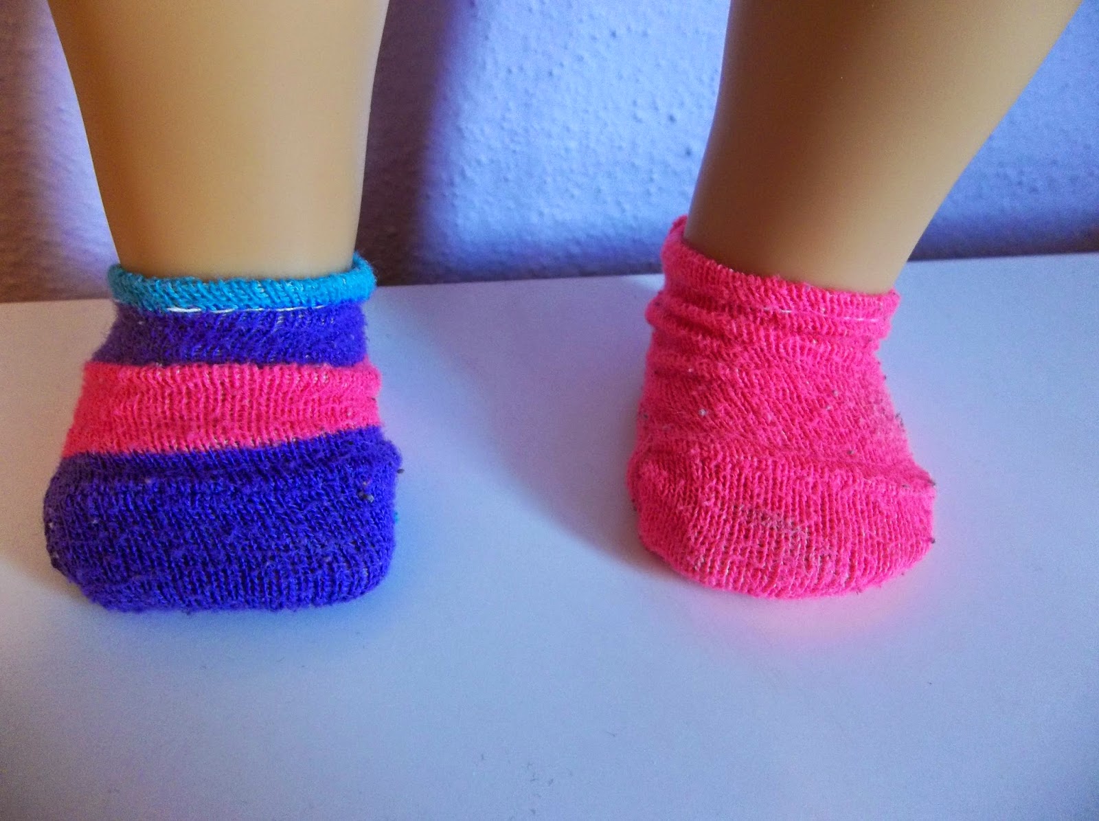 American Girl Place Doll sock tutorial!!!