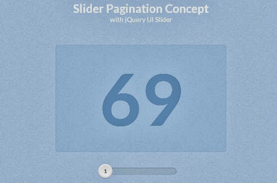 Slider Pagination Concept Slider Pagination Concept