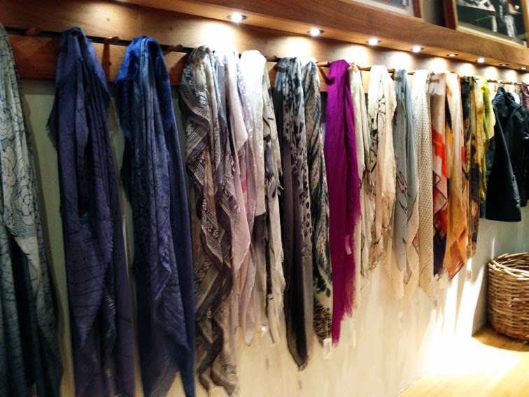 M0851 nyc soho store launch silk scarf wall M0851 nyc soho store launch silk scarf wall
