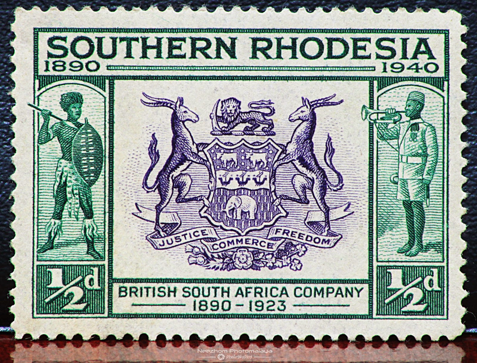 Southern Rhodesia 1940 1/2 d stamp Stamps Gallery