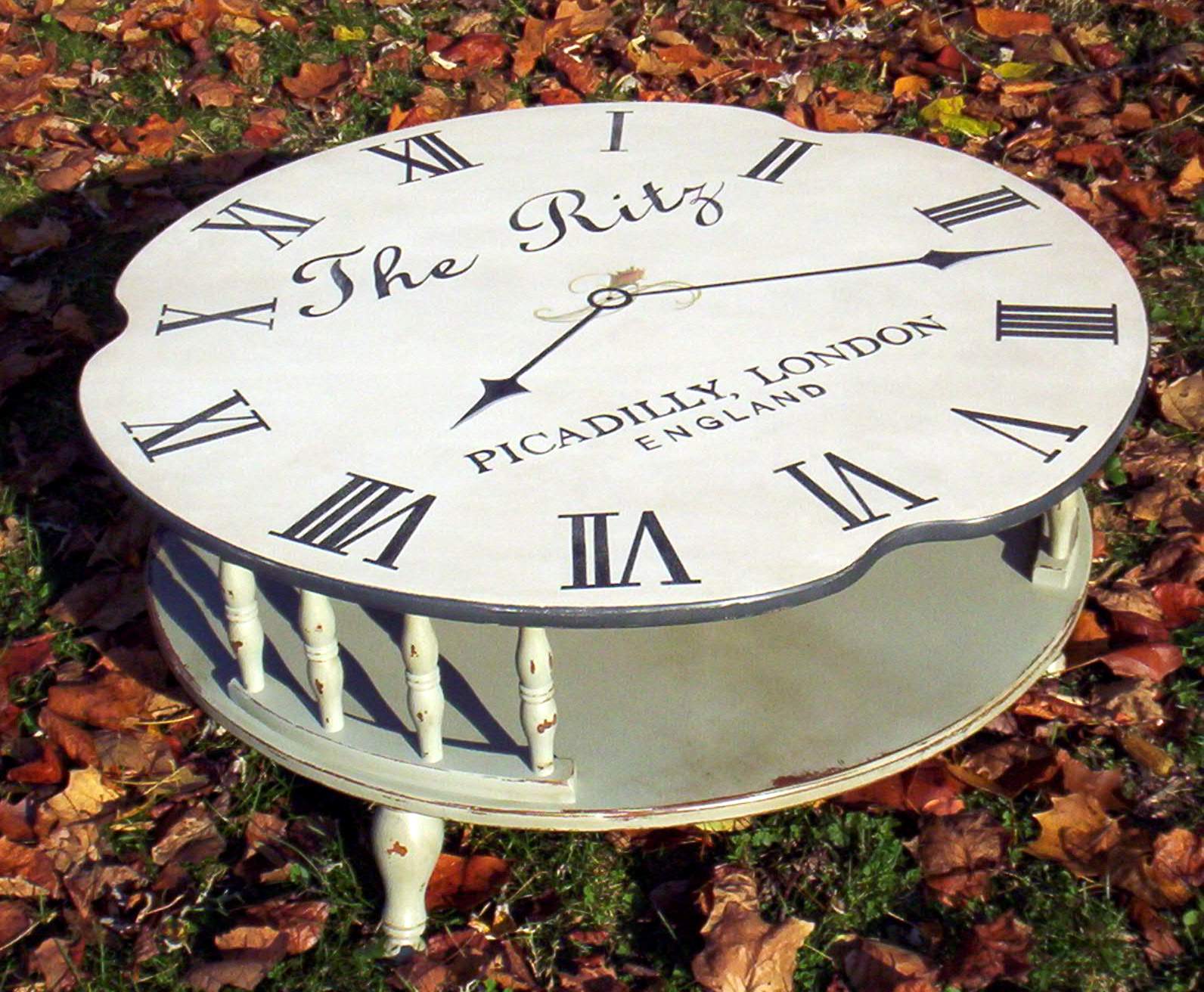 My Painted Stuff My clock face obsession.