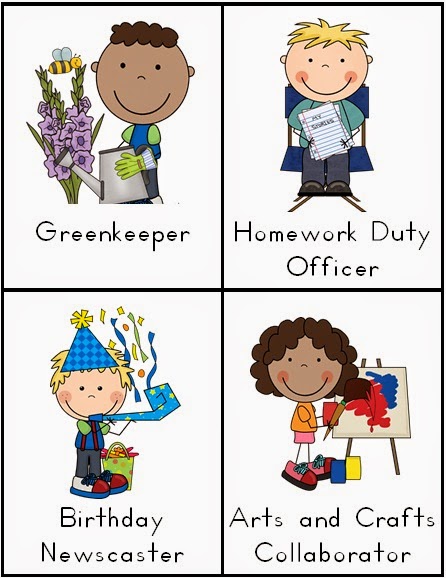 Jumping into Jobs Cards - Classroom Responsibilities  Jumping into Jobs Cards - Classroom Responsibilities