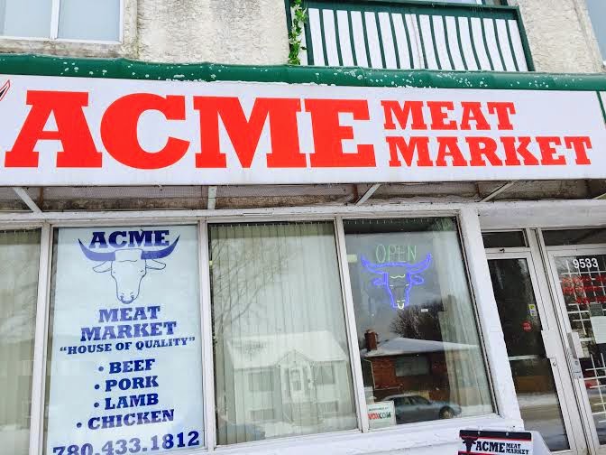 The Owl's Cookbook ABC's of Edmonton food A is for Acme Meat Market