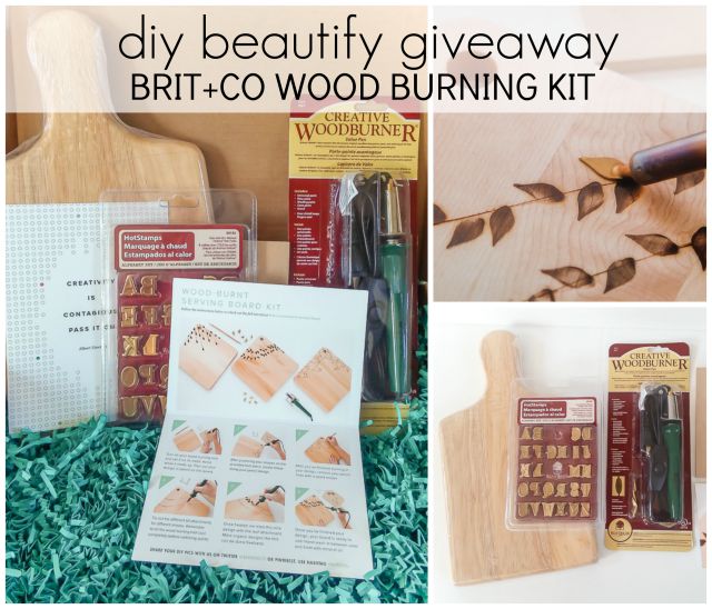 DIY Inspiration for Wood Burning Tool and Giveaway - DIY Beautify -  Creating Beauty at Home