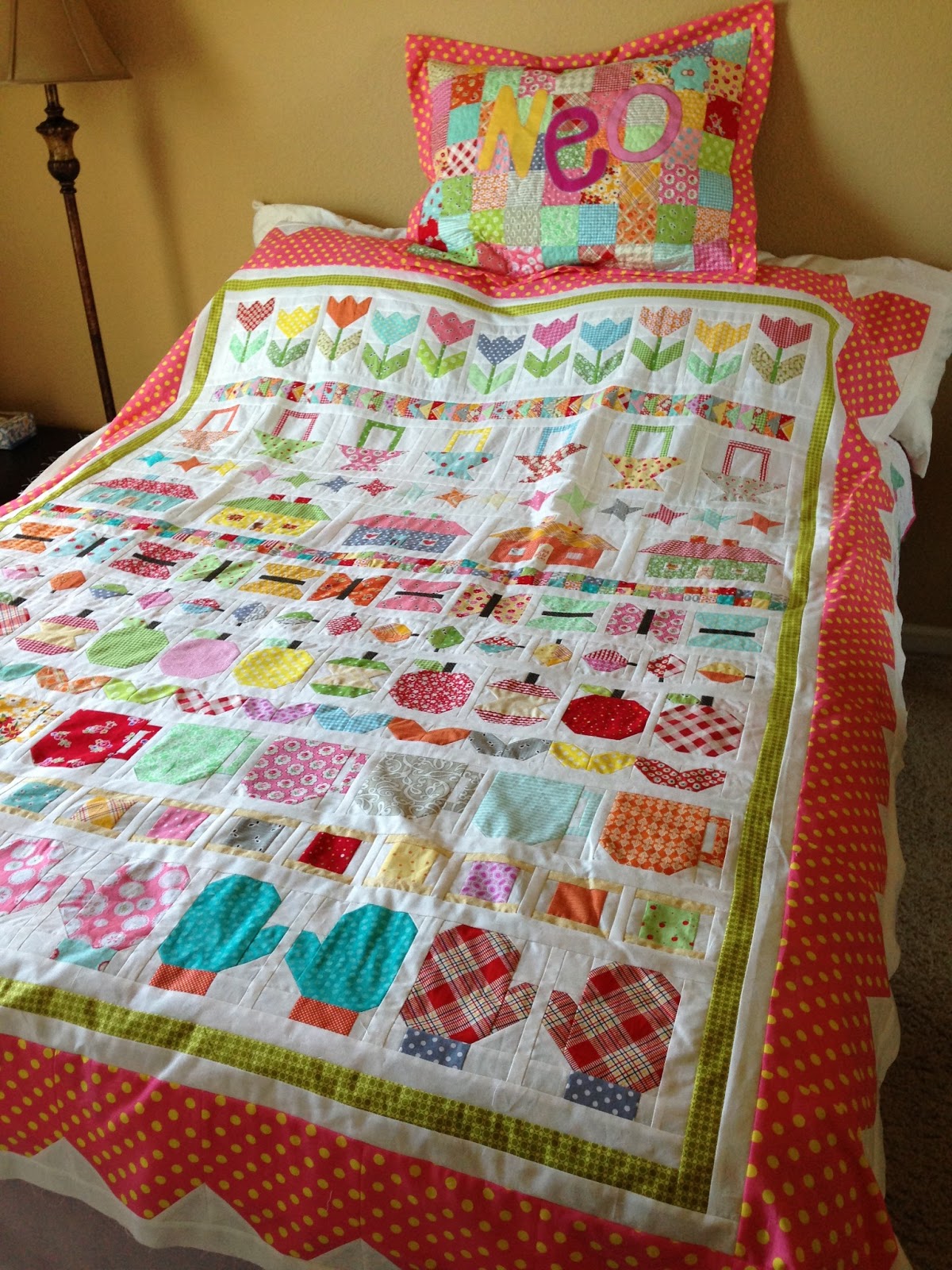 dream quilt create Pillow Sham Tutorial