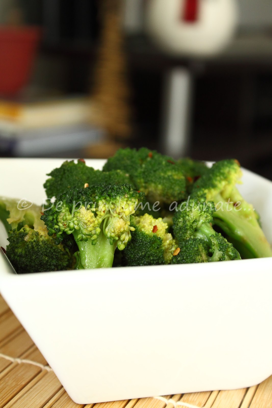 De prin lume adunate... Broccoli in stil asiatic/ Asian style broccoli