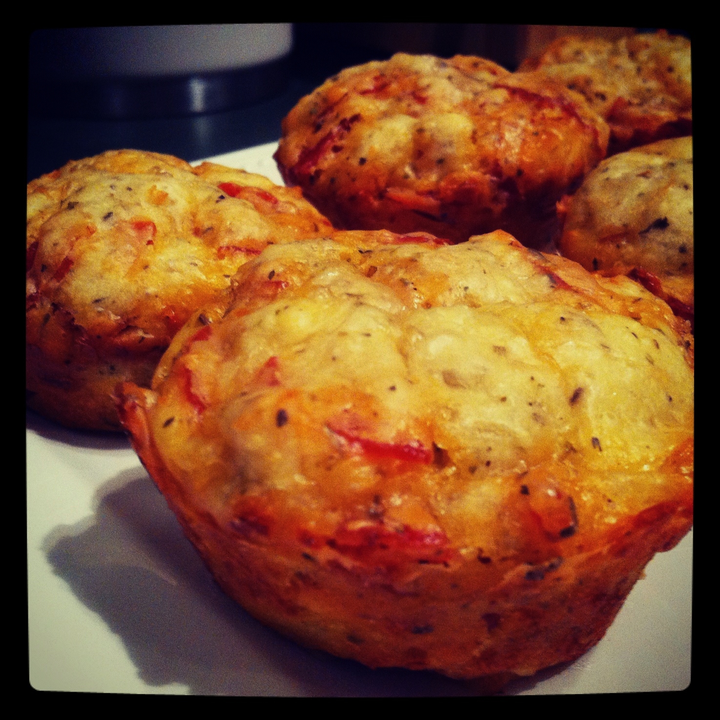 The Art of Comfort Baking Pepperoni Pizza Puffs