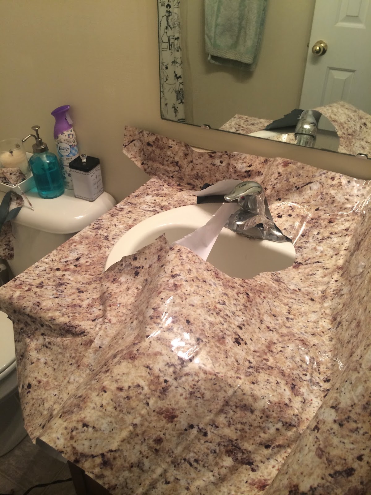 Getting That Granite Look Without The Price Jen Around White