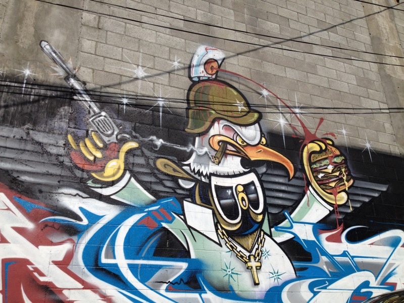 Bulldog Graffiti