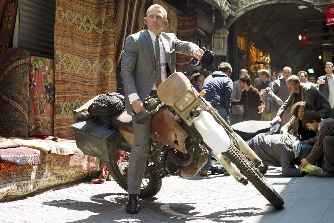 James Bond usa una Honda en Skyfall Blog de Meca Tienda