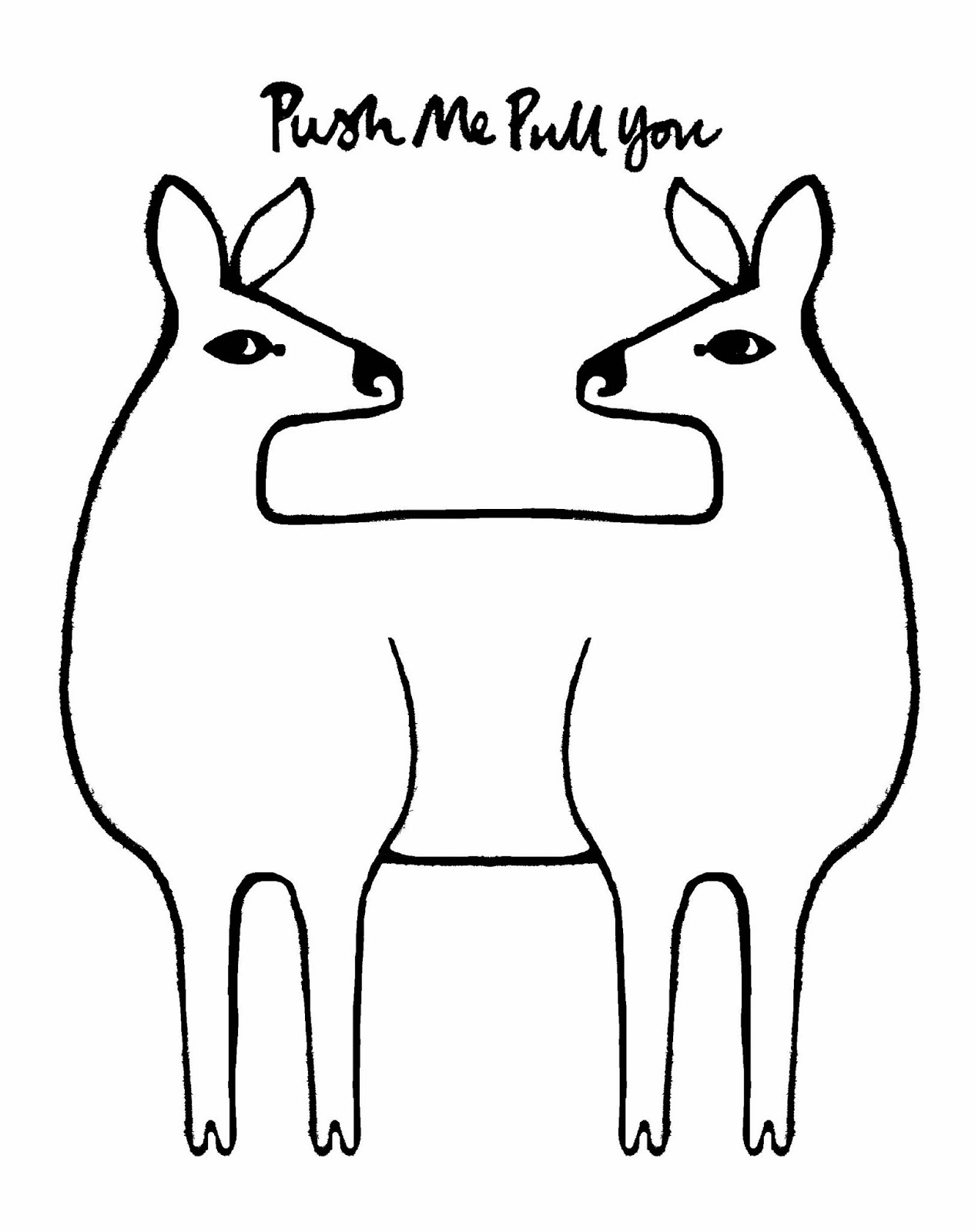 Carol Seatory Push Me Pull You