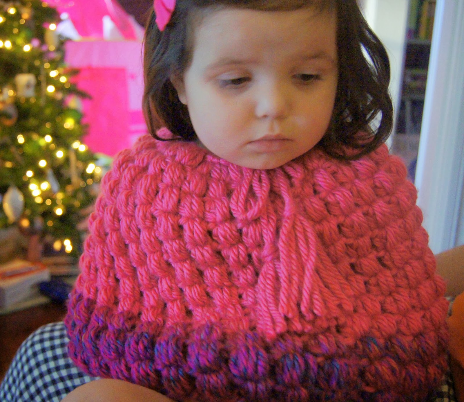 Learning to Crochet Free Instructions to Make a Child & Doll Shawl
