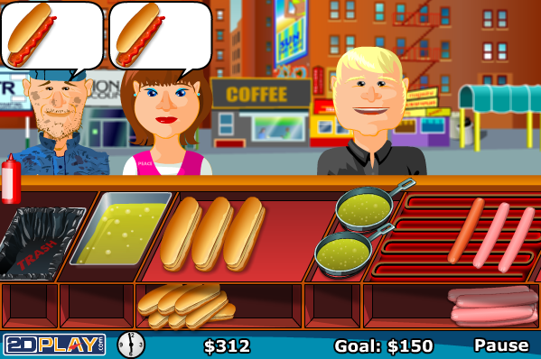 HOT DOG BUSH jogo online gratuito em