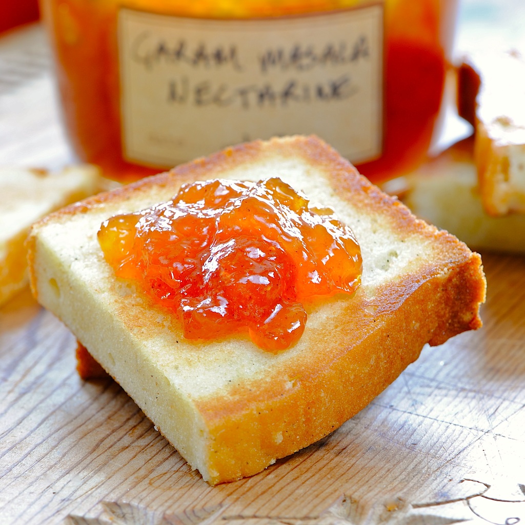 JULES FOOD... Garam Masala Nectarine Jam