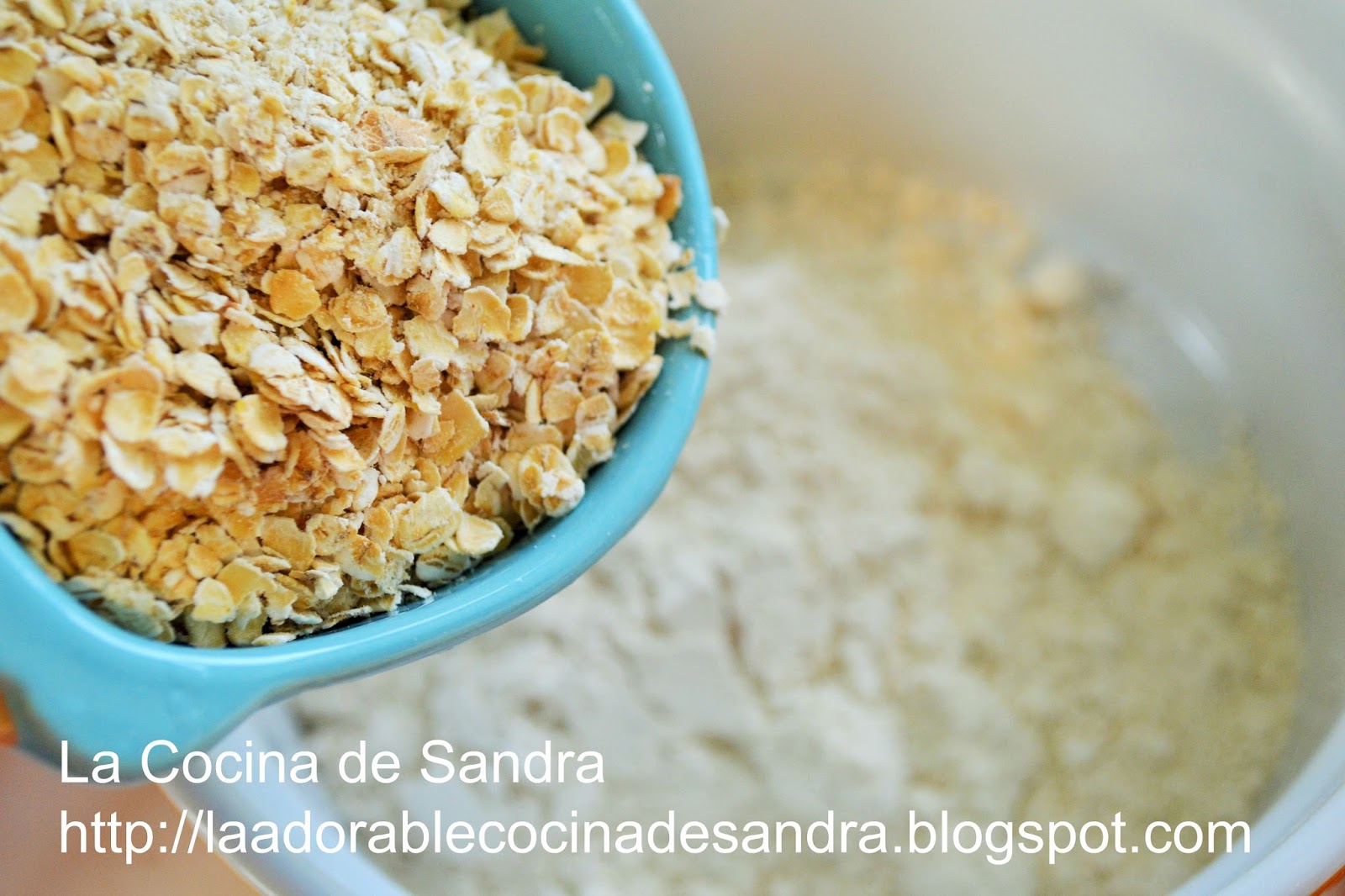 La Cocina de Sandra PANCAKES DE AVENA, QUESO Y ALMENDRAS