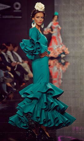 Trajes flamenca 2014 Lina trajes flamencas 2014 Lina