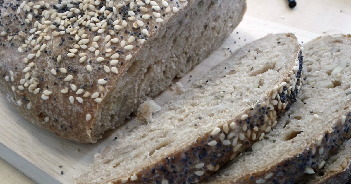 Mikey Make MultiSeed Rustic Bread