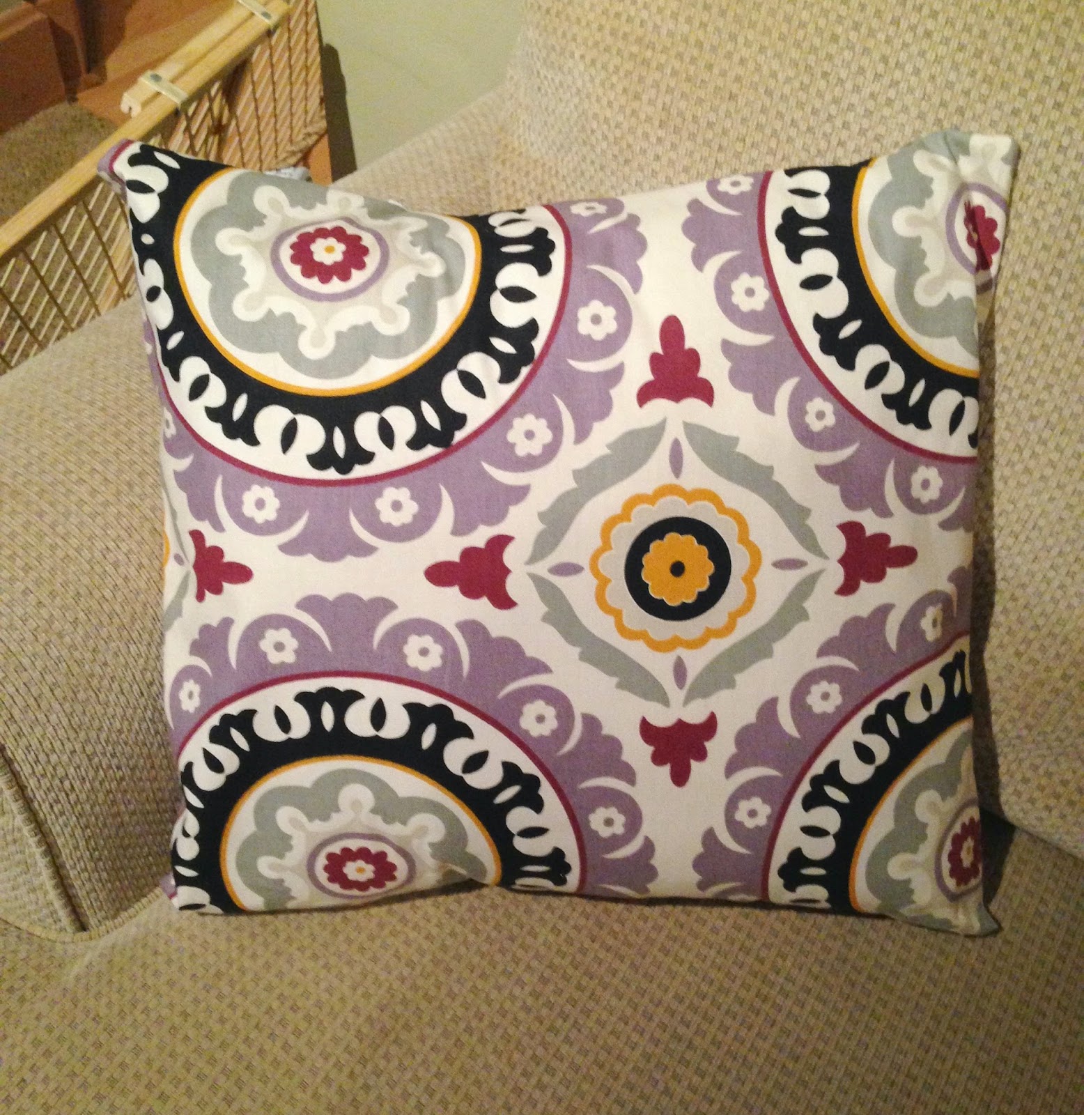 The Crazy Crafty Mom DIY Envelope Pillow Case
